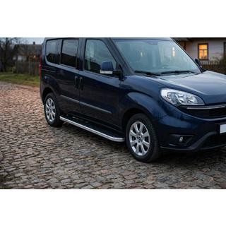 Tayga Grey -sivuaskelmat (2 kpl, alumiini) kuva 1