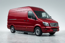 Mercedes Sprinter W906 2006–2018 Allmond Black sivuportaat (2 kpl, alumiini) kuva 1