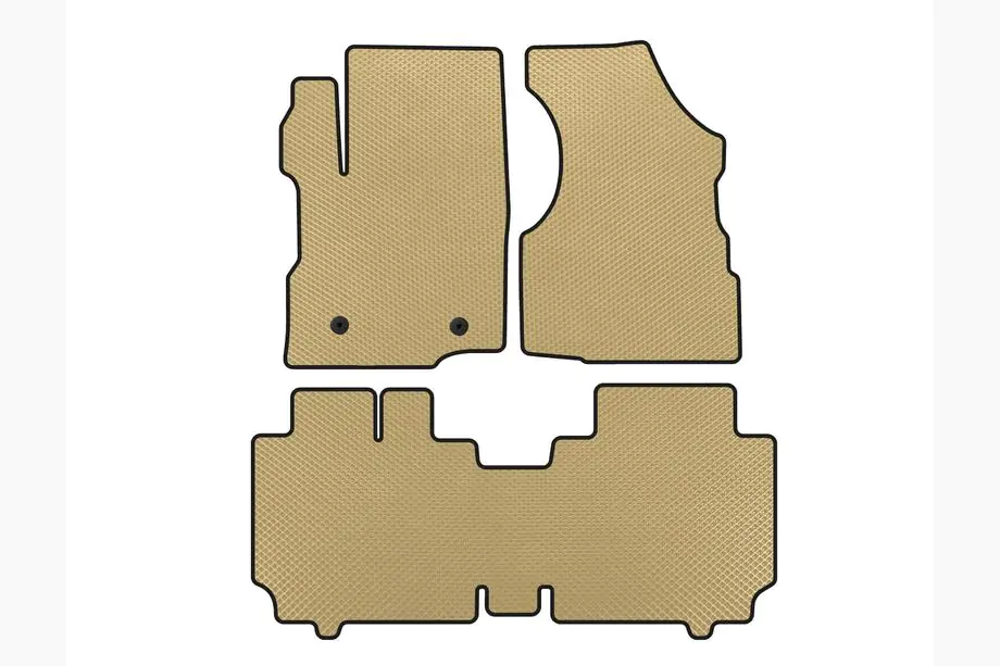 Chevrolet Equinox 2009–2016 EVA-lattiamatot (2015-2017, beige) Image