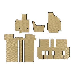 EVA-lattiamatot (3 riviä, 6-paikkainen, beige)
