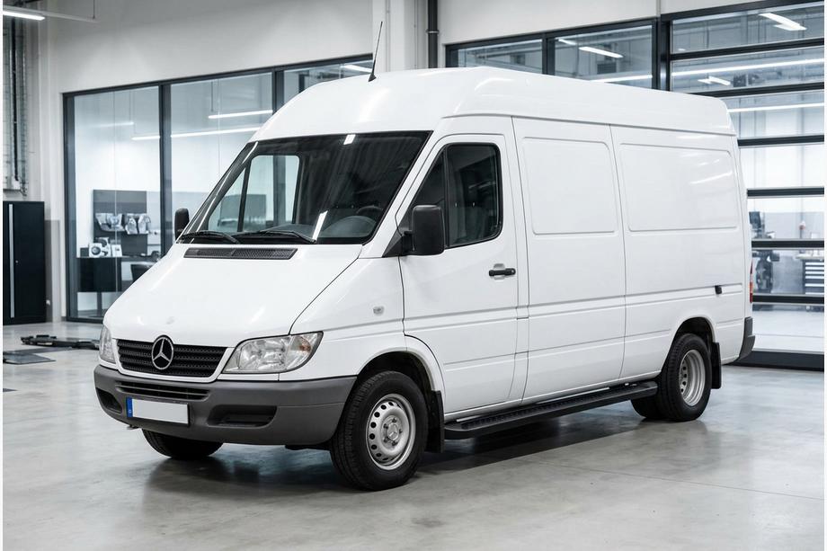 Mercedes Sprinter W901/902/903/904/905 1995–2006 Allmond Black sivuportaat (2 kpl, alumiini) Image
