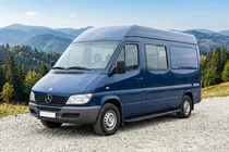 Mercedes Sprinter W901/902/903/904/905 1995–2006 Sivuporrast Bosphorus Black (2 kpl, alumiini) kuva 1