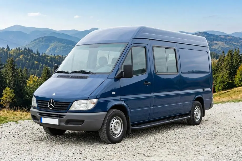 Mercedes Sprinter W901/902/903/904/905 1995–2006 Sivuporrast Bosphorus Black (2 kpl, alumiini) Image