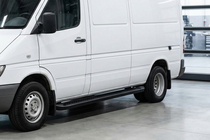 Volkswagen LT 1995–2006 Allmond Black sivuaskelmat (2 kpl, alumiini) kuva 1