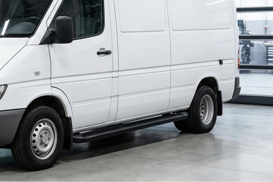 Volkswagen LT 1995–2006 Allmond Black sivuaskelmat (2 kpl, alumiini) Image