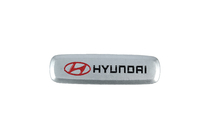 Hyundai Alumiininen embleemi automattoihin (1 kpl) kuva 1