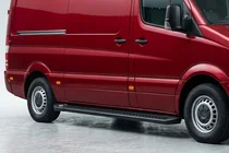 Volkswagen Crafter 2006–2016 Allmond Black sivuaskelmat (2 kpl, alumiini) kuva 1