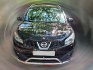 Nissan Qashqai 2010–2014 Etusuojakaari (ruostumaton teräs) kuva 1