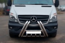 Mercedes Sprinter W906 2006–2018 Härkärauta F1-01 (2013-2018, ruostumaton teräs) kuva 1