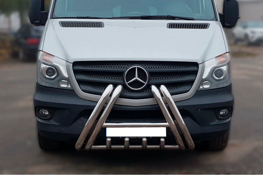 Mercedes Sprinter W906 2006–2018 Härkärauta F1-01 (2013-2018, ruostumaton teräs) Image