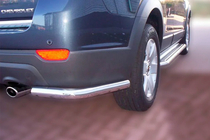 Chevrolet Captiva 2006–2019 Takakulmapalat AK003 (2 kpl, ruostumaton teräs) kuva 1