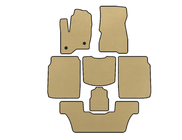 Ford Flex 2009–2019 EVA-mattosarja matkustamoon (3 riviä, 2013-2019, Beige) kuva 1