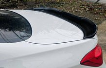 BMW 1-sarja E81/E82/E87/E88 2004–2011 PSM-Style -spoileri (E82, kiiltävä musta) kuva 1