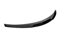 BMW 1-sarja E81/E82/E87/E88 2004–2011 M4-Style takaspoileri (E82, musta kiiltävä) kuva 5