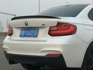 BMW 2-sarja F22/F23 2014–2021 P-Style-spoileri (F22, kiiltävä musta) kuva 1