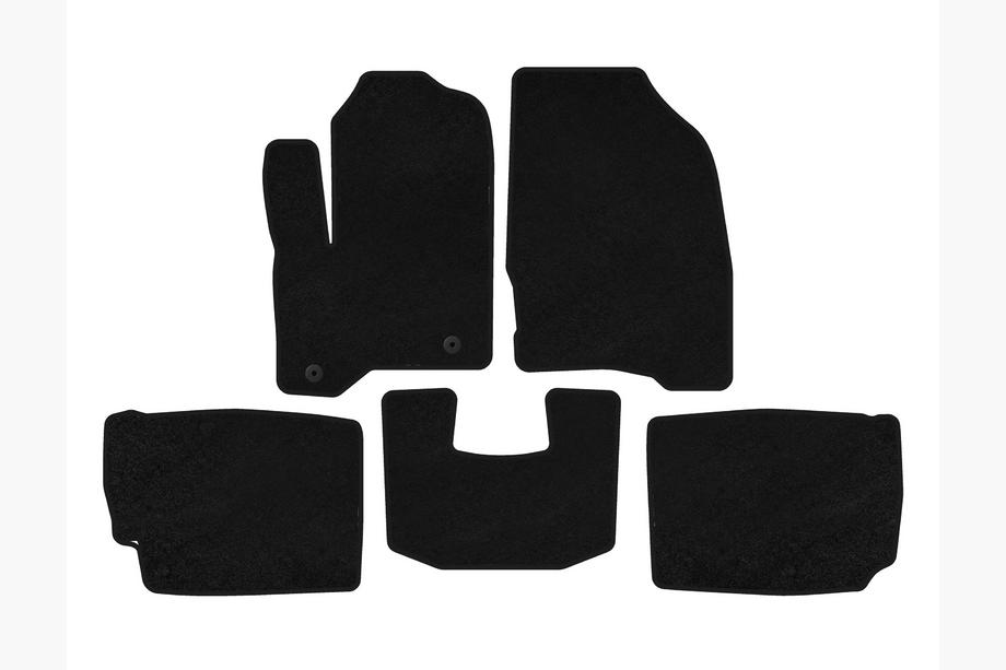 Ford Taurus 2010–2019 Premium-tekstiilimatot (2010-2012, Musta) Image