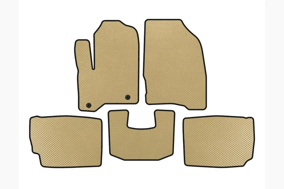 Ford Taurus 2010–2019 EVA-lattiamatot (2010-2012, beige) Image