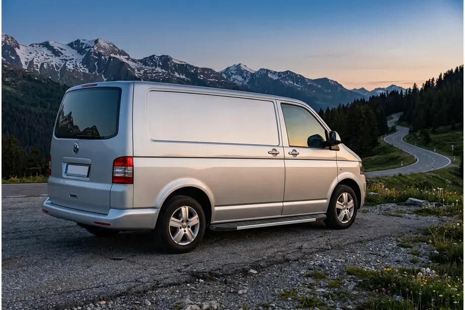 Volkswagen T5 Transporter 2003–2010 Duru sivuastinlaudat (2 kpl, alumiini) Kuva 2