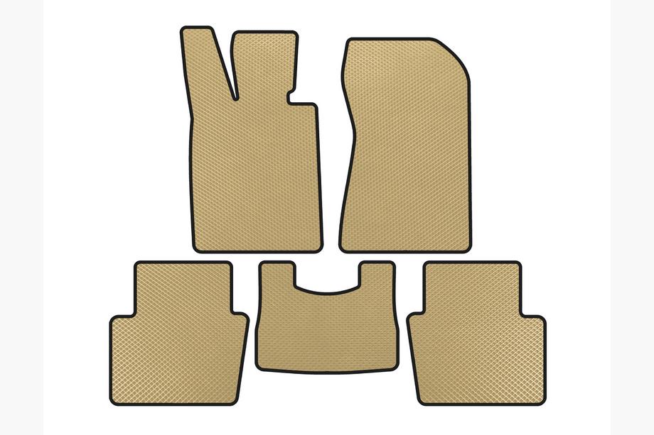 Honda Legend 2004–2012 EVA-lattiamatot (Beige) Image
