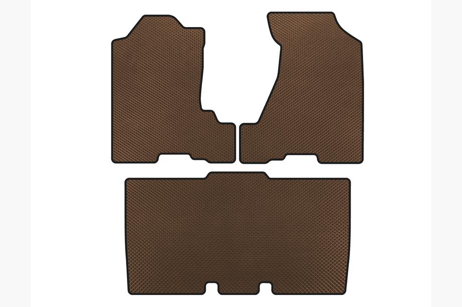 Honda Element 2003–2011 EVA-auton matot (ruskea) Image