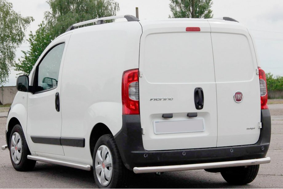 Fiat Fiorino/Qubo 2008–2024 Takasuojakaari (ruostumaton teräs) Image