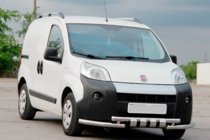 Fiat Fiorino/Qubo 2008–2024 Etupuskuri Shark (ruostumaton teräs) kuva 2