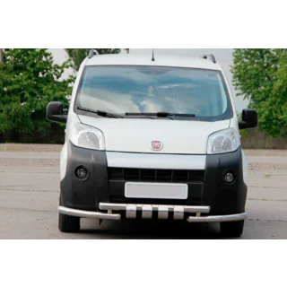 Etupuskuri Shark (ruostumaton teräs) Fiat Fiorino/Qubo 2008–2024 kuva 1