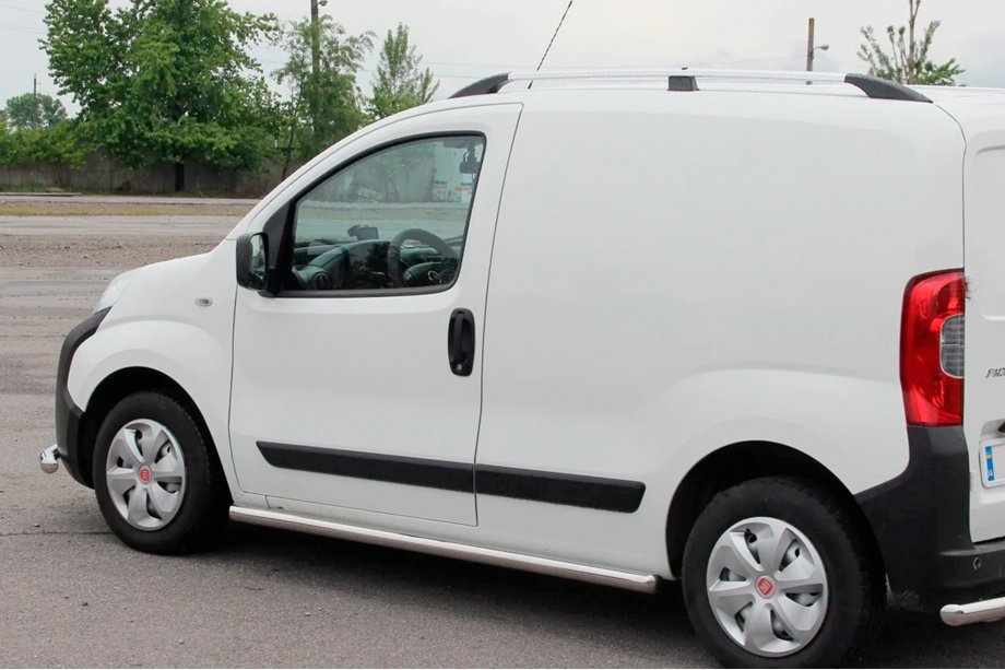 Peugeot Bipper 2008–2017 Sivutuet Ø60 (2 kpl, ruostumaton teräs) Image