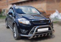 Ford Kuga 2008–2013 Bullbar WT003-Exclusive (ruostumaton teräs) kuva 2