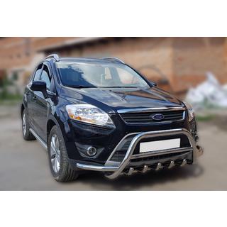 Bullbar WT003-Exclusive (ruostumaton teräs) Ford Kuga 2008–2013 kuva 2