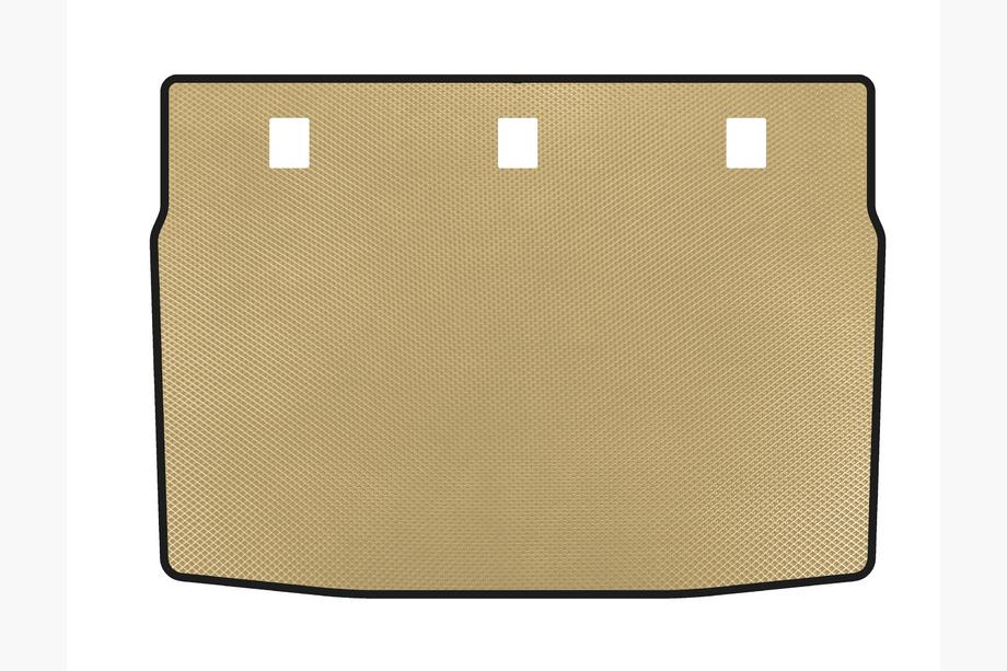 Kia Forte 2008–2024 EVA-tavaratilan matto (2008-2012, Beige) Image