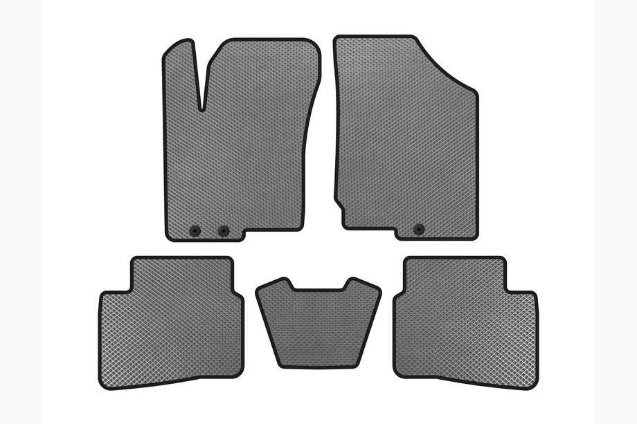 Kia Forte 2008–2024 EVA-mattosarja (2008-2012, Harmaa) Image