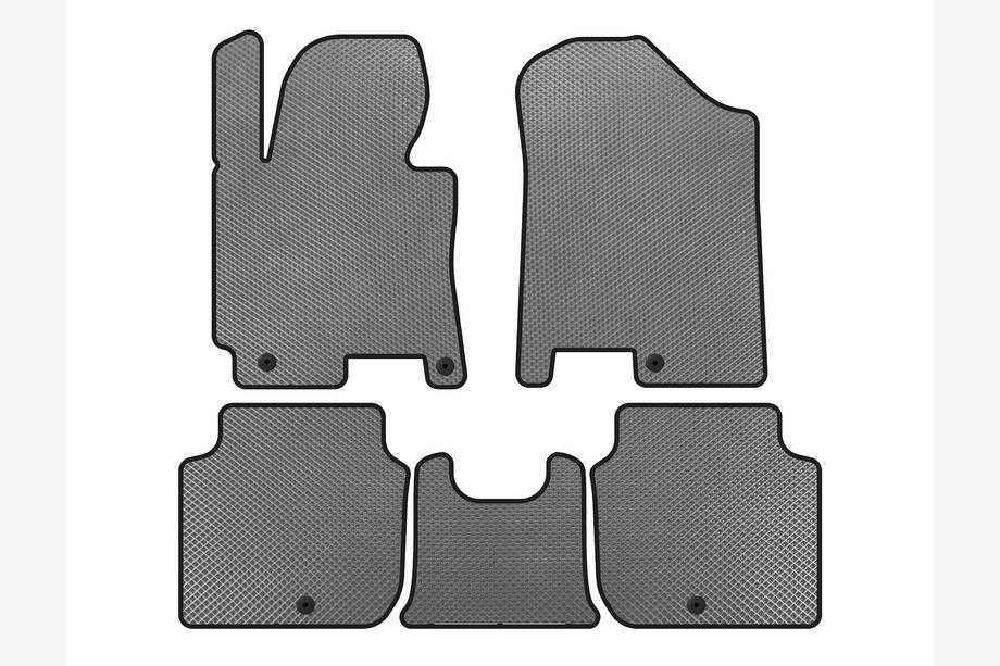 Kia Forte 2008–2024 EVA-mattosarja (2012-2016, Harmaa) Image