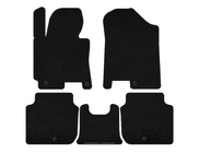 Kia Forte 2008–2024 Tekstiilimatot Deluxe (2012-2016, musta) kuva 1