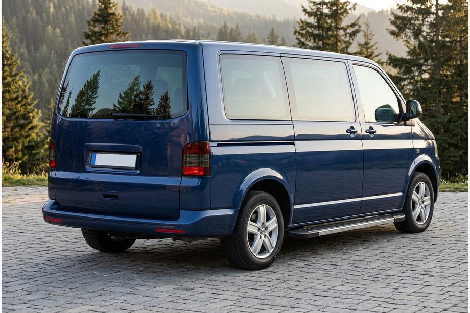 Volkswagen T5 Caravelle 2004–2010 RedLine V1 sivuportaat (2 kpl, alumiini) Pitkä akseliväli Image