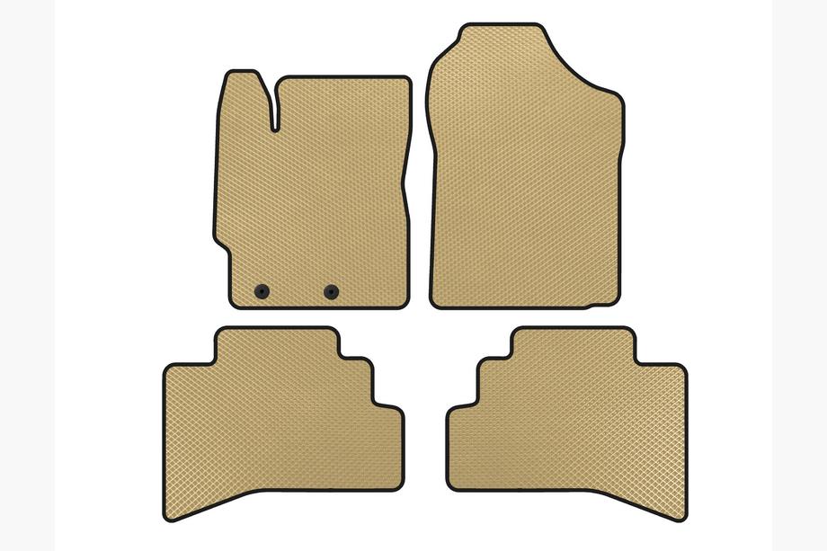 Toyota Prius C 2012–2019 EVA-lattiamatot (Beige) Image