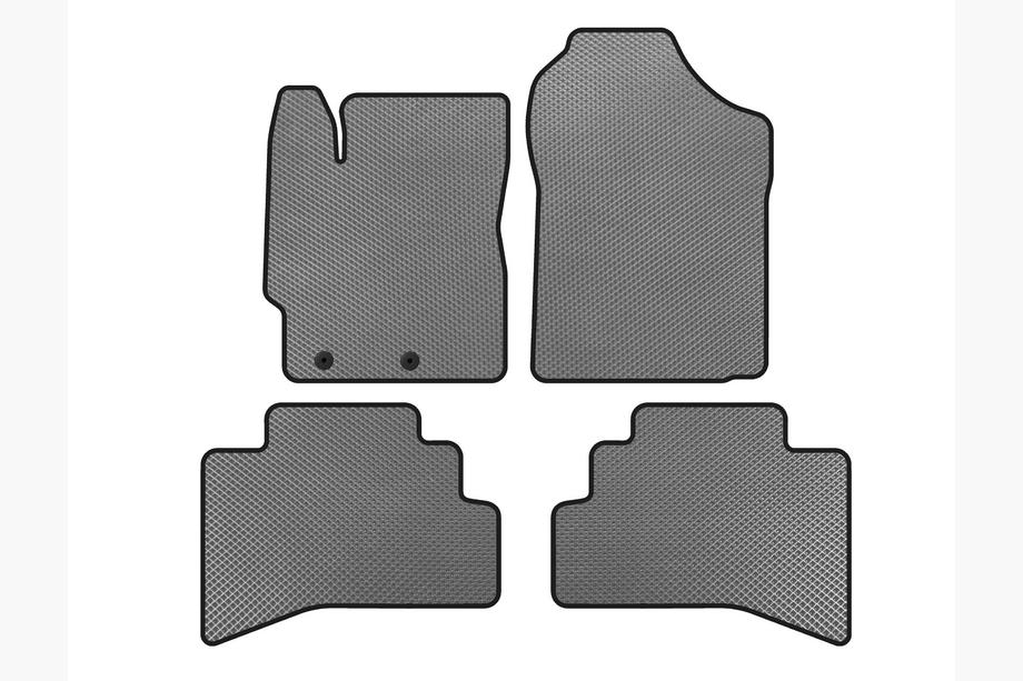 Toyota Prius C 2012–2019 EVA-auton matot (harmaa) Image