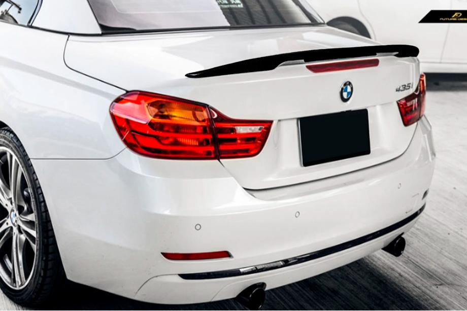 BMW 4-sarja F32/F33/F36 2012–2020 P-Style-spoileri (F33, kiiltävä musta) Image