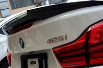 BMW 4-sarja F32/F33/F36 2012–2020 M4-Style-spoileri (F33, kiiltävä musta) kuva 1