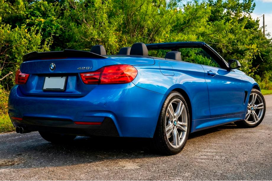 BMW 4-sarja F32/F33/F36 2012–2020 PSM-Style-spoileri (F33, kiiltomusta) Image