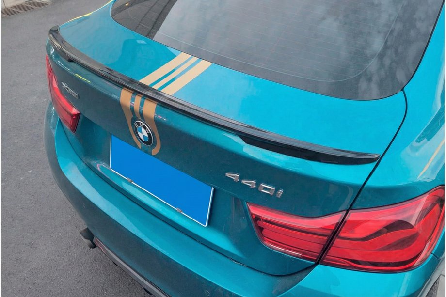 BMW 4-sarja F32/F33/F36 2012–2020 P-Style-spoileri (F36, kiiltävä musta) Image