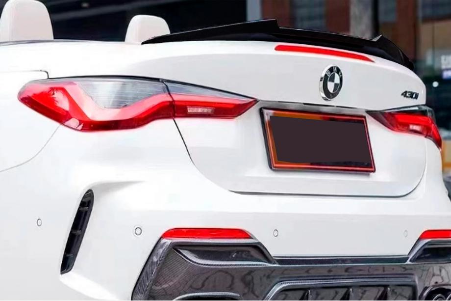 BMW 4-sarja G22/23/26 2020– M4-Style-spoileri (G23, kiiltomusta) Kuva 1