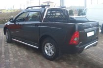 SsangYong Action 2005–2018 Sivusuojaputket (2 kpl, ruostumaton teräs) kuva 2