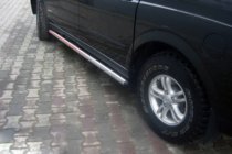 SsangYong Action 2005–2018 Sivusuojaputket (2 kpl, ruostumaton teräs) kuva 1