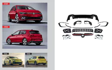 Volkswagen Golf 8 2019– GTI-korisarja (R-Line-malliin) kuva 1