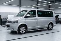 Volkswagen T5 2010–2015 Tayga sivuastinlaudat (2 kpl, alumiini) Vain lyhyelle akselivalille kuva 1