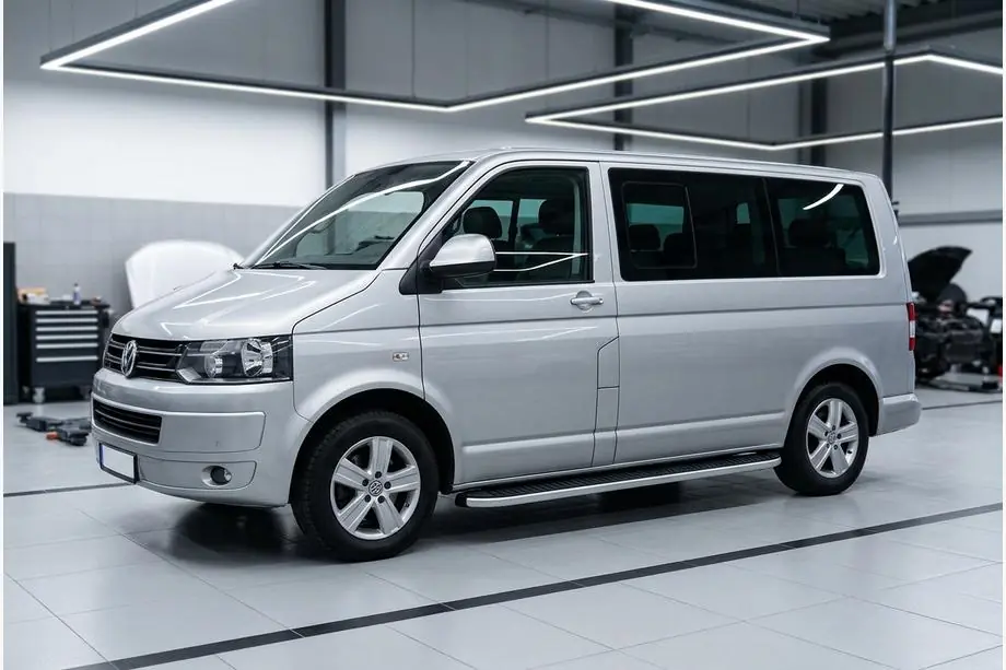 Volkswagen T5 2010–2015 Tayga sivuastinlaudat (2 kpl, alumiini) Kuva 1
