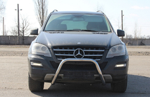 Mercedes ML W164 2005–2011 Etusuojakaari WT006 (ruostumaton teräs) kuva 3