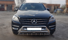 Mercedes GLE/ML class W166 2011–2018 Puskurirauta WT003 (ruostumaton teräs) kuva 1