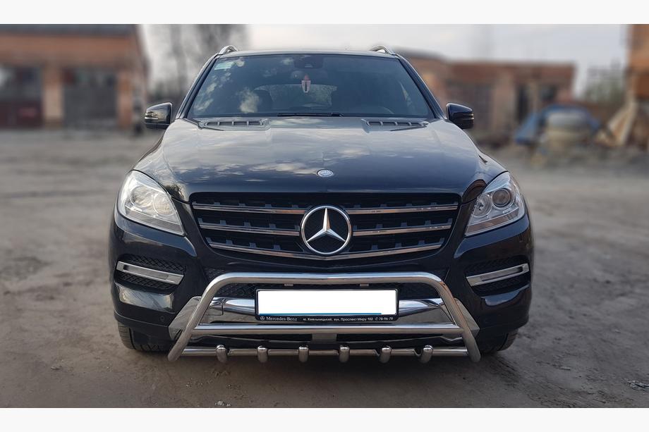 Mercedes GLE/ML class W166 2011–2018 Puskurirauta WT003 (ruostumaton teräs) Image